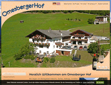 Tablet Screenshot of omesberger-hof.com